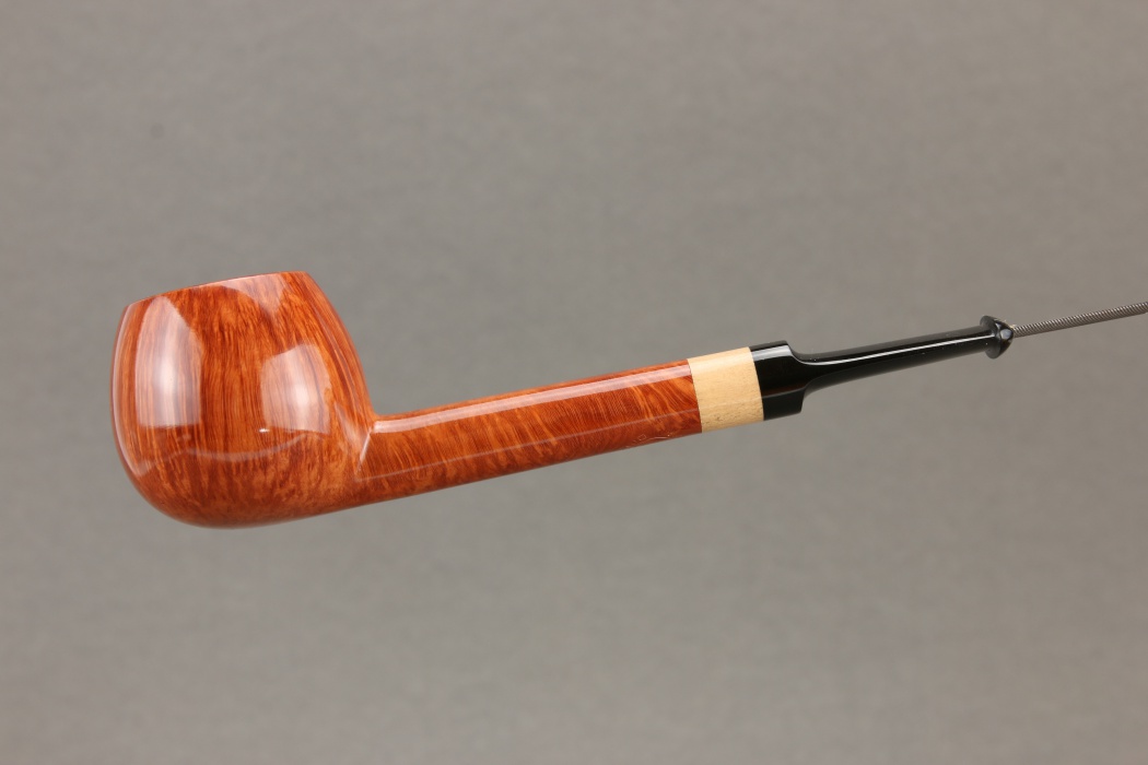 131 Stanwell smooth pipe shape with boxwood insert