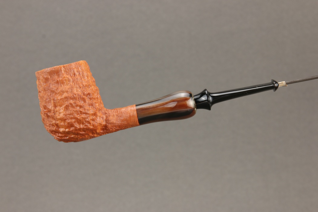 Natural sandblasted billiard with horn exstension 