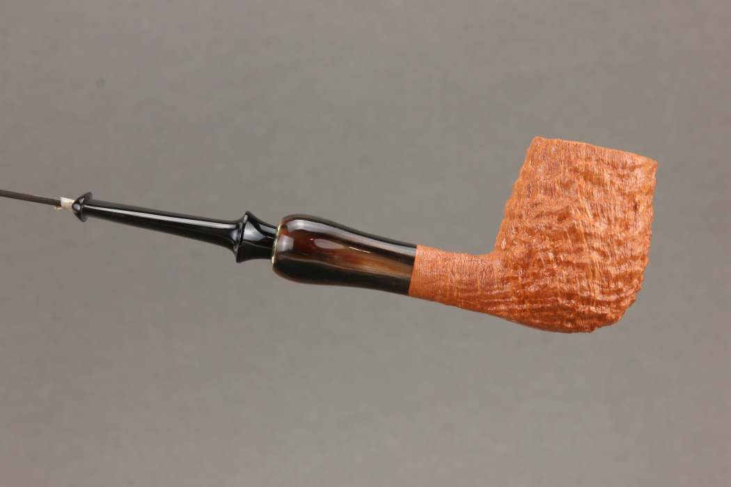 Natural sandblasted billiard with horn exstension 