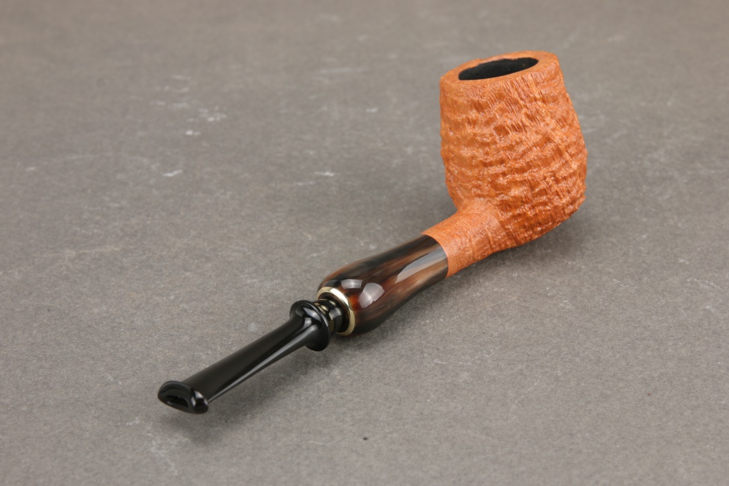 Natural sandblasted billiard with horn exstension 