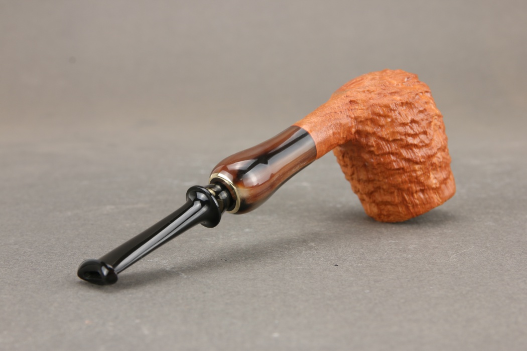 Natural sandblasted billiard with horn exstension 