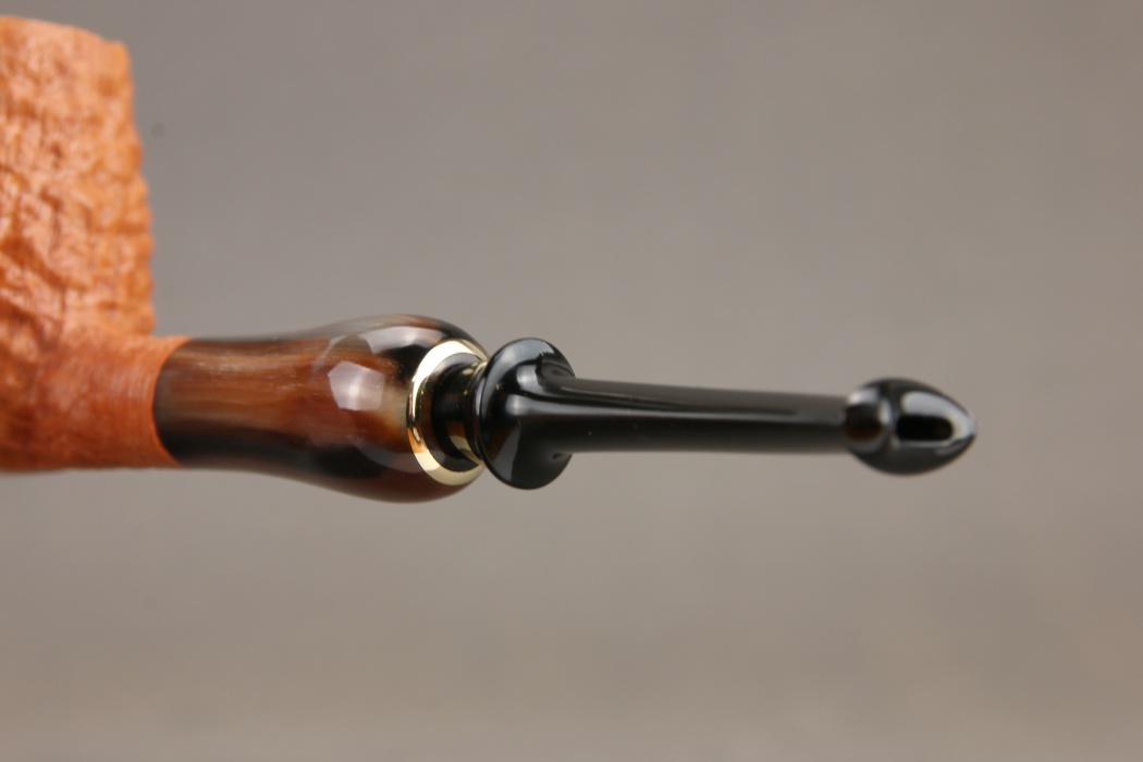 Natural sandblasted billiard with horn exstension 